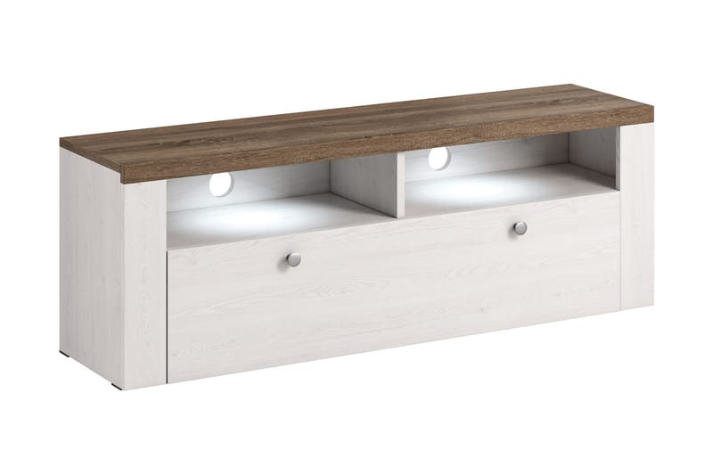Cicely TV-bänk 140 cm - Vit - Möbler - Tv möbel & mediamöbel - TV bänk & mediabänk