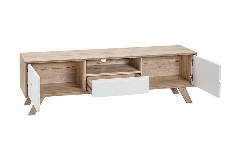 Colfer TV-Bänk 150 cm - Vit - Möbler - Tv möbel & mediamöbel - TV bänk & mediabänk