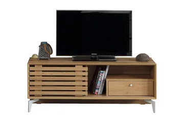 Comfortale Tv-bänk 100 cm - Grå Trä - Möbler - Tv möbel & mediamöbel - TV bänk & mediabänk