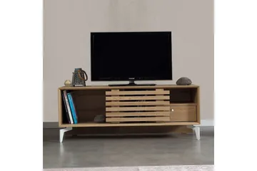 Comfortale Tv-bänk 100 cm - Grå Trä - Möbler - Tv möbel & mediamöbel - TV bänk & mediabänk