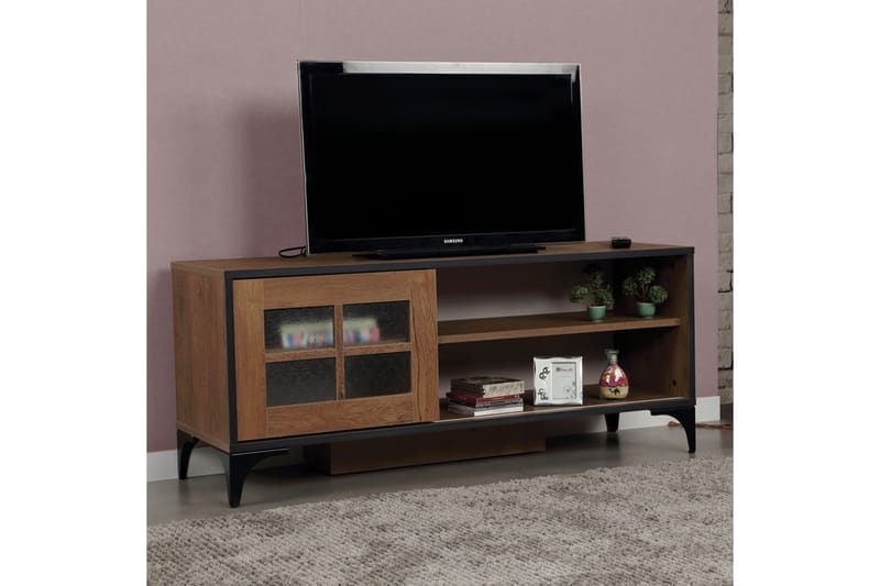 Comfortale Tv-bänk 125 cm - Ek - Möbler - Tv möbel & mediamöbel - TV bänk & mediabänk