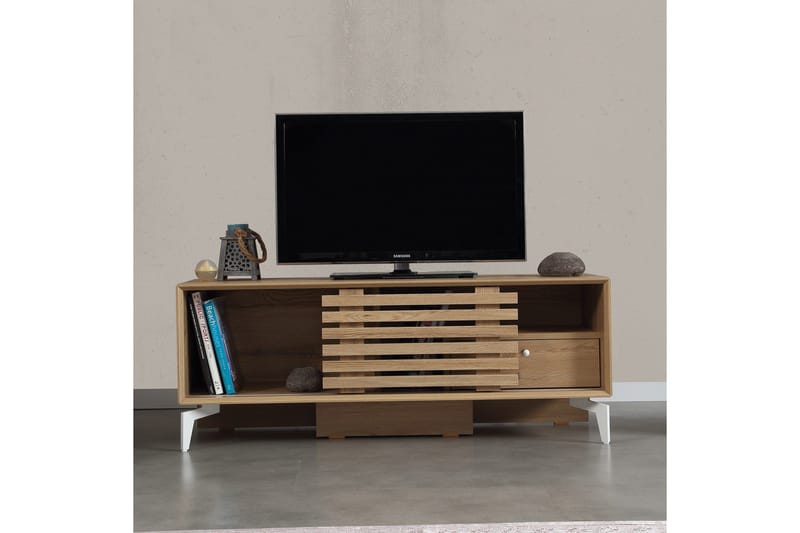 Comfortale Tv-bänk 125 cm - Trä - Möbler - Tv möbel & mediamöbel - TV bänk & mediabänk