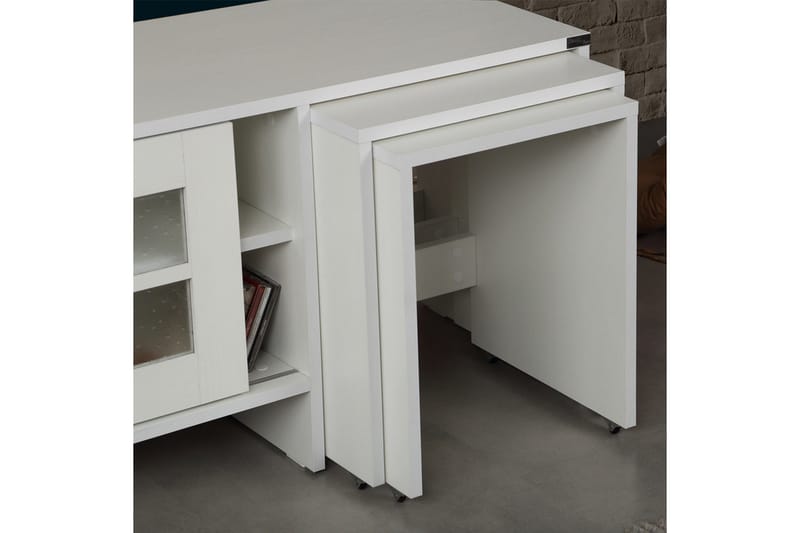 Comfortale Tv-bänk 150 cm - Vit - Möbler - Tv möbel & mediamöbel - TV bänk & mediabänk