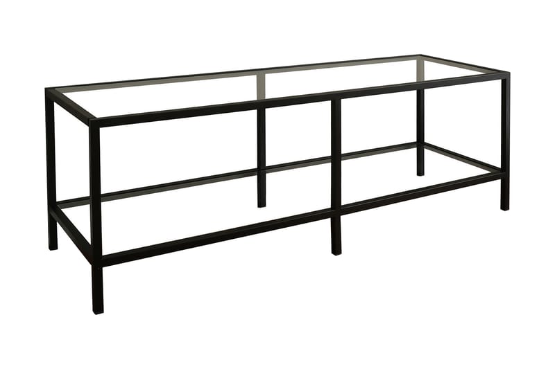Condurso Tv-bänk 130 cm - Svart - Möbler - Tv möbel & mediamöbel - TV bänk & mediabänk