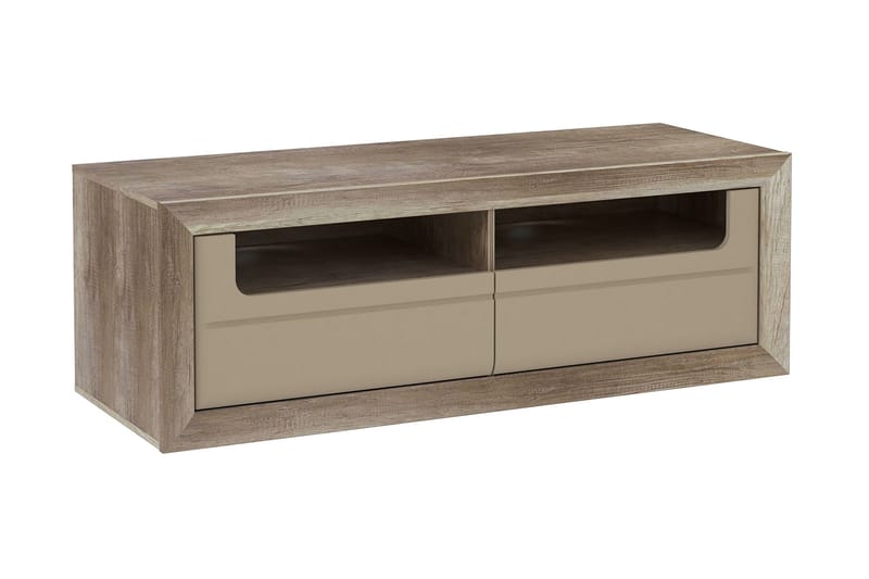 Corlius Tv-bänk 144 cm - Beige/Brun - Möbler - Tv möbel & mediamöbel - TV bänk & mediabänk