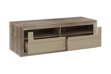 Corlius Tv-bänk 144 cm - Beige/Brun - Möbler - Tv möbel & mediamöbel - TV bänk & mediabänk