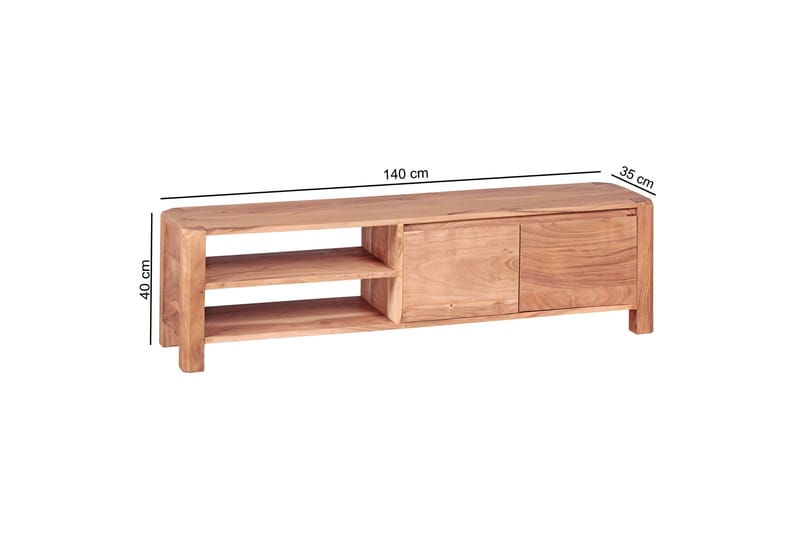 Cricks TV-Bänk 140 cm - Trä/natur - Möbler - Tv möbel & mediamöbel - TV bänk & mediabänk