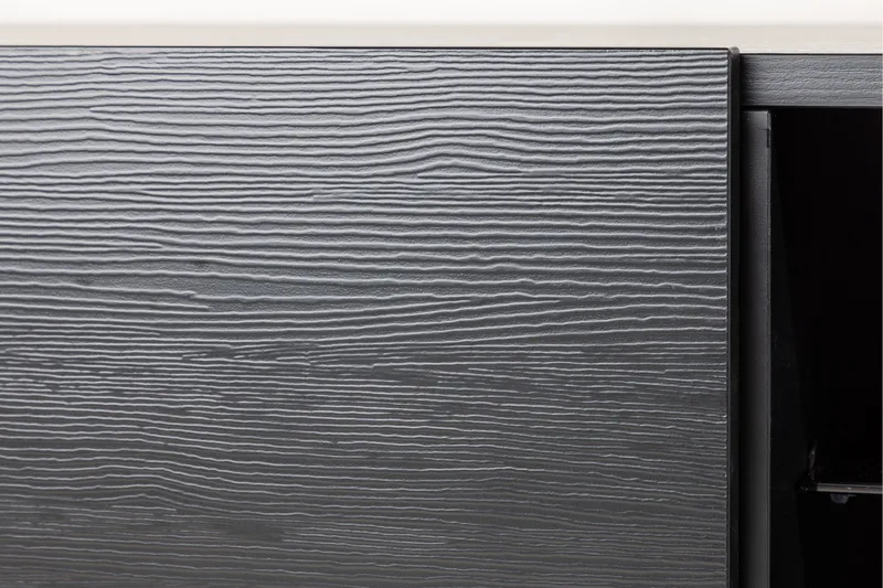 Cuenca Tv-bänk 160x47 cm - Svart - Möbler - Tv möbel & mediamöbel - TV bänk & mediabänk