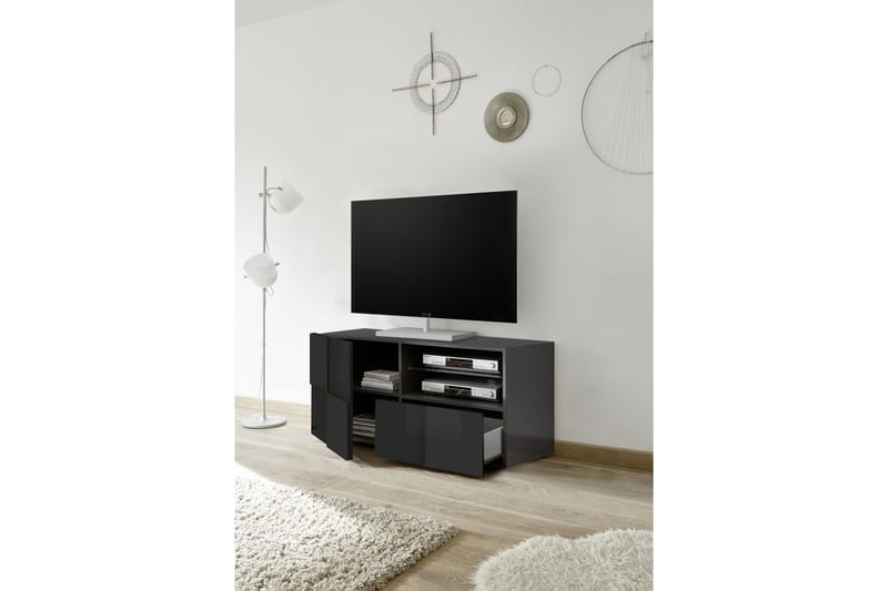 Dama TV-bänk 121 cm - Grå - TV bänk & mediabänk