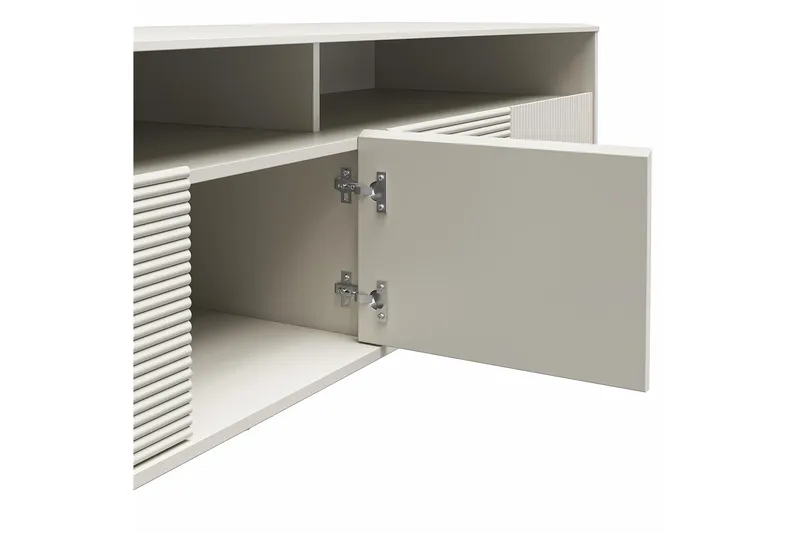 Daphne Tv-bänk 158,5x50 cm Vit - Dorel Home - Möbler - Tv möbel & mediamöbel - TV bänk & mediabänk