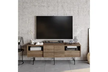 Dasaki Tv-bänk 180 cm - Mörkbrun/Svart - Möbler - Tv möbel & mediamöbel - TV bänk & mediabänk