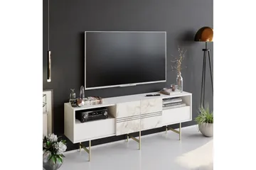 Dasaki Tv-bänk 180 cm - Vit - Möbler - Tv möbel & mediamöbel - TV bänk & mediabänk