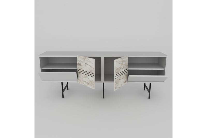 Dasaki Tv-bänk 180 cm - Vit - Möbler - Tv möbel & mediamöbel - TV bänk & mediabänk