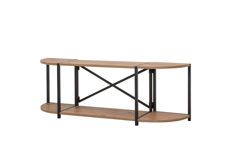 Debesis Tv-bänk 138 cm - Brun/Svart - Möbler - Tv möbel & mediamöbel - TV bänk & mediabänk