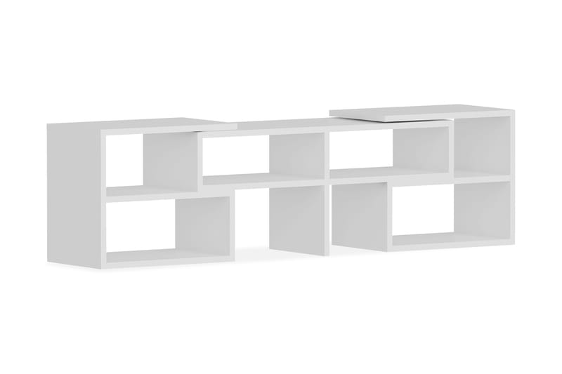 Decorotika Tv-bänk 136 cm - Vit - Möbler - Tv möbel & mediamöbel - TV bänk & mediabänk
