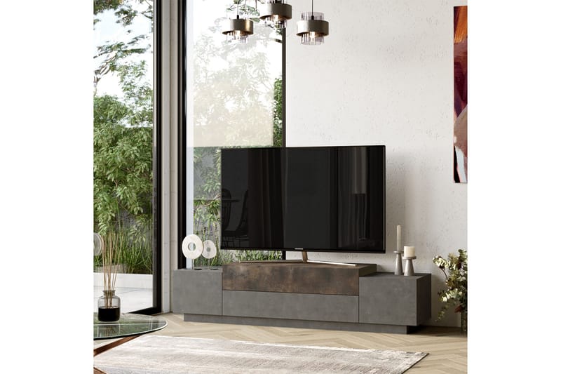 Denhamsi Tv-bänk 160 cm - Brons - TV bänk & mediabänk
