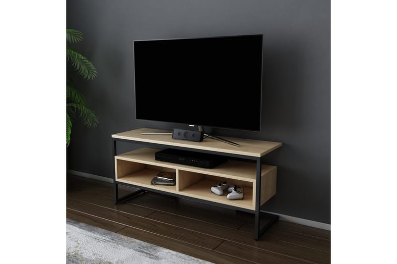 Desgrar Tv-bänk 110x49,9 cm - Svart - Möbler - Tv möbel & mediamöbel - TV bänk & mediabänk
