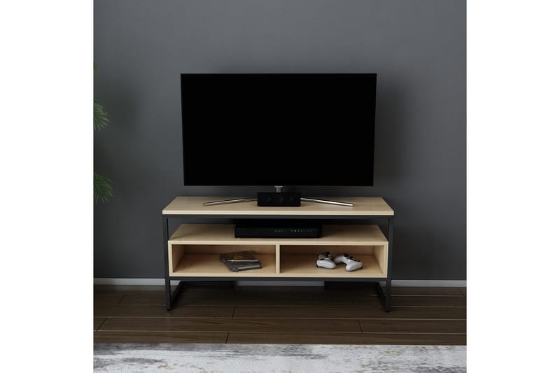 Desgrar Tv-bänk 110x49,9 cm - Svart - Möbler - Tv möbel & mediamöbel - TV bänk & mediabänk