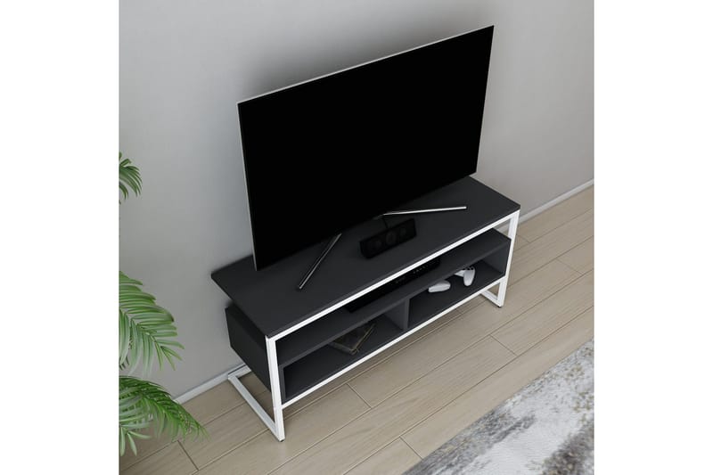 Desgrar Tv-bänk 110x49,9 cm - Vit - Möbler - Tv möbel & mediamöbel - TV bänk & mediabänk