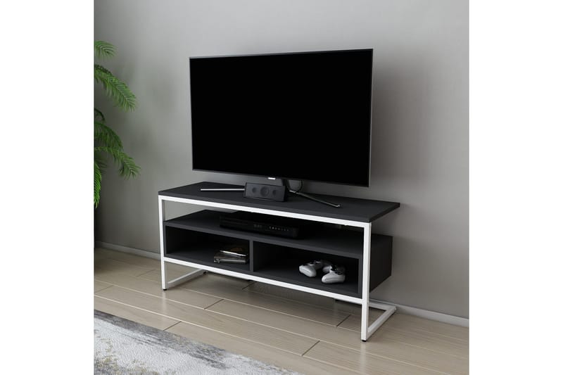 Desgrar Tv-bänk 110x49,9 cm - Vit - Möbler - Tv möbel & mediamöbel - TV bänk & mediabänk