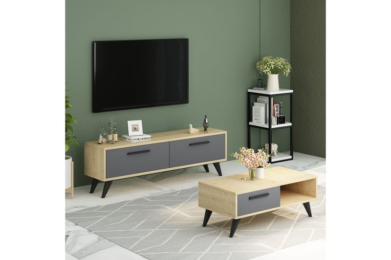 Desgrar Tv-bänk 120x45 cm - Blå - Möbler - Tv möbel & mediamöbel - TV bänk & mediabänk