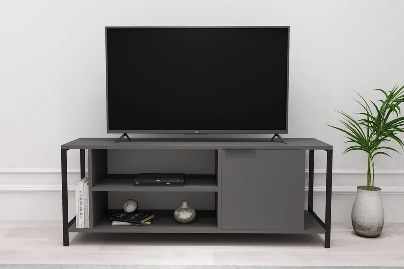 Desgrar Tv-bänk 120x54 cm - Antracit - Möbler - Tv möbel & mediamöbel - TV bänk & mediabänk