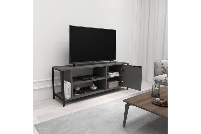 Desgrar Tv-bänk 120x54 cm - Antracit - Möbler - Tv möbel & mediamöbel - TV bänk & mediabänk