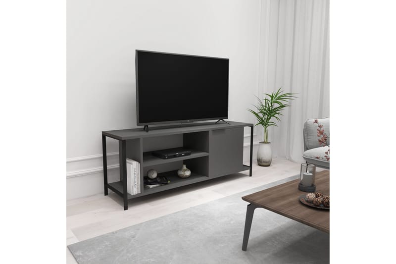Desgrar Tv-bänk 120x54 cm - Antracit - TV bänk & mediabänk