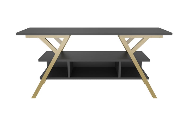 Desgrar Tv-bänk 120x55 cm - Guld - Möbler - Tv möbel & mediamöbel - TV bänk & mediabänk