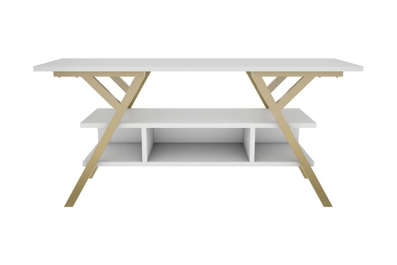 Desgrar Tv-bänk 120x55 cm - Guld - Möbler - Tv möbel & mediamöbel - TV bänk & mediabänk