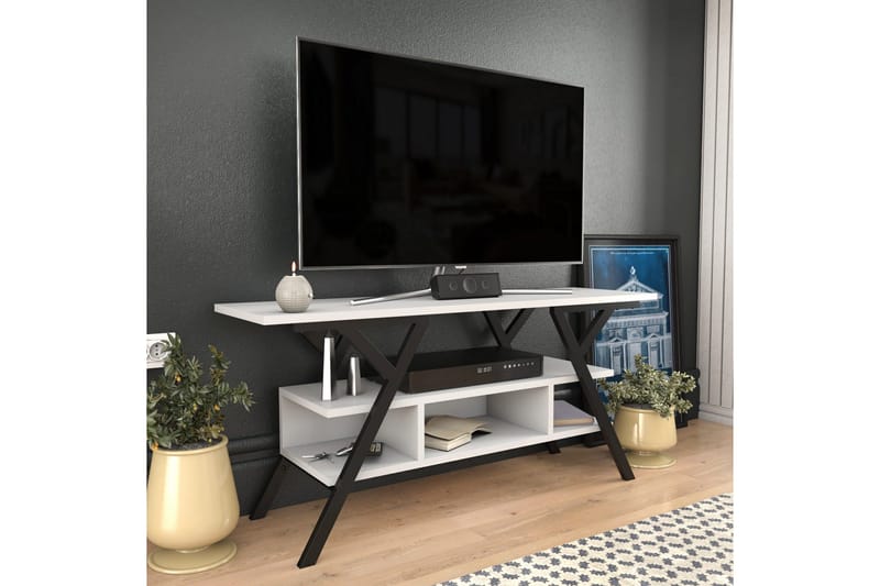 Desgrar Tv-bänk 120x55 cm - Svart - Möbler - Tv möbel & mediamöbel - TV bänk & mediabänk