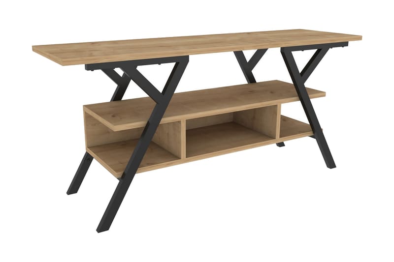 Desgrar Tv-bänk 120x55 cm - Svart - Möbler - Tv möbel & mediamöbel - TV bänk & mediabänk