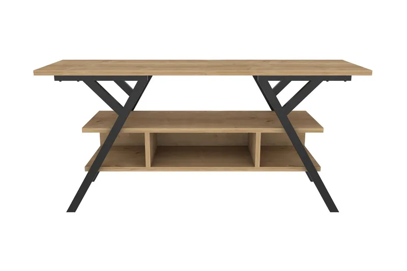 Desgrar Tv-bänk 120x55 cm - Svart - Möbler - Tv möbel & mediamöbel - TV bänk & mediabänk