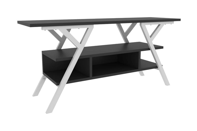 Desgrar Tv-bänk 120x55 cm - Vit - Möbler - Tv möbel & mediamöbel - TV bänk & mediabänk