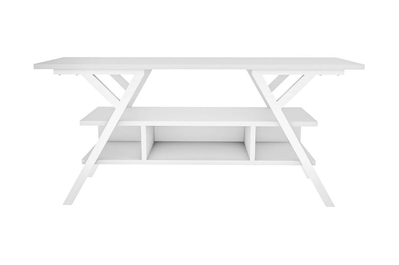 Desgrar Tv-bänk 120x55 cm - Vit - Möbler - Tv möbel & mediamöbel - TV bänk & mediabänk