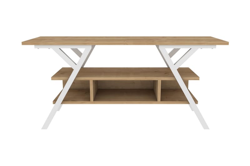 Desgrar Tv-bänk 120x55 cm - Vit - Möbler - Tv möbel & mediamöbel - TV bänk & mediabänk