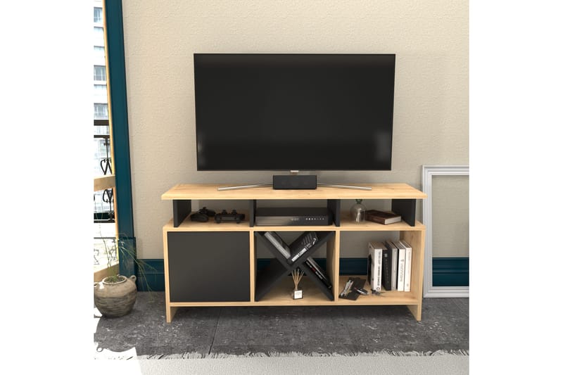 Desgrar Tv-bänk 120x60,6 cm - Brun - TV bänk & mediabänk