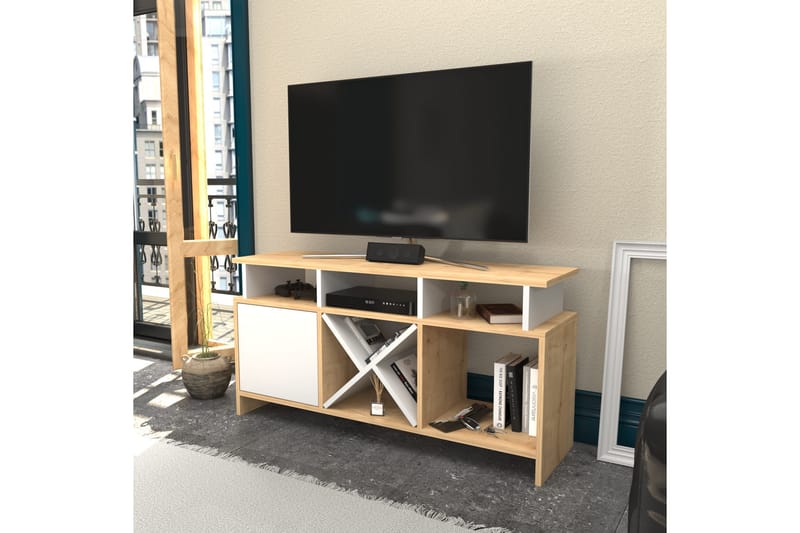 Desgrar Tv-bänk 120x60,6 cm - Brun - TV bänk & mediabänk