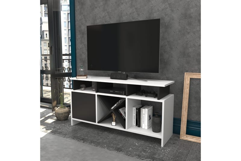 Desgrar Tv-bänk 120x60,6 cm - Vit - TV bänk & mediabänk