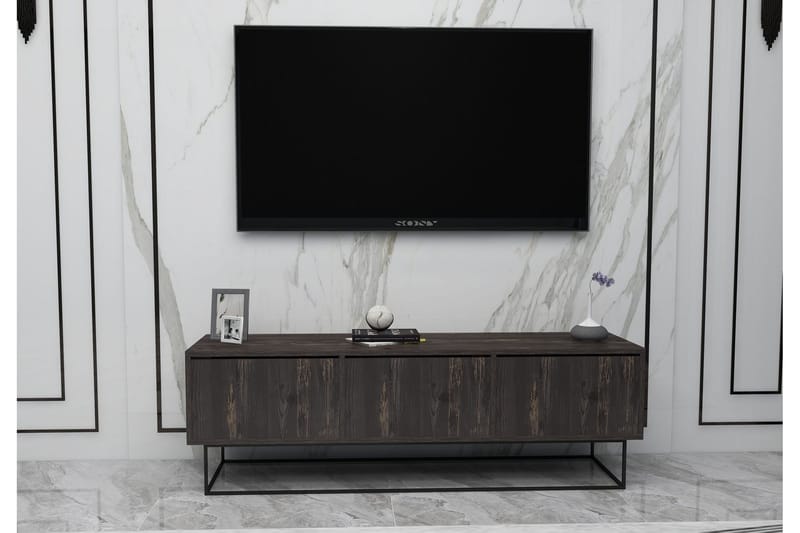 Desgrar Tv-bänk 140x50 cm - Brun - TV bänk & mediabänk