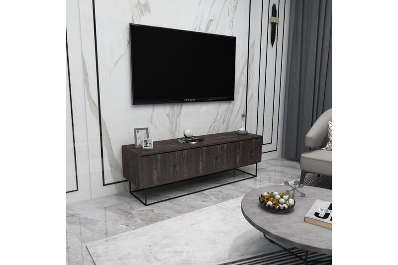 Desgrar Tv-bänk 140x50 cm - Brun - Möbler - Tv möbel & mediamöbel - TV bänk & mediabänk