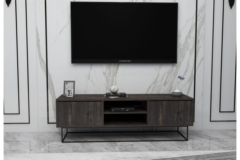 Desgrar Tv-bänk 140x50 cm - Brun - Möbler - Tv möbel & mediamöbel - TV bänk & mediabänk