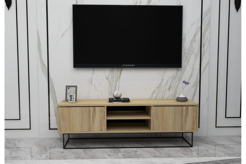 Desgrar Tv-bänk 140x50 cm - Flerfärgad - TV bänk & mediabänk