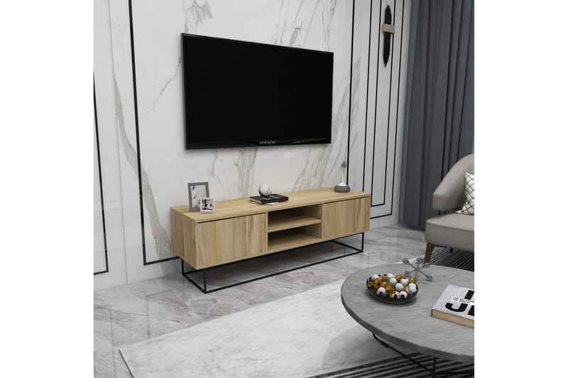 Desgrar Tv-bänk 140x50 cm - Flerfärgad - Möbler - Tv möbel & mediamöbel - TV bänk & mediabänk