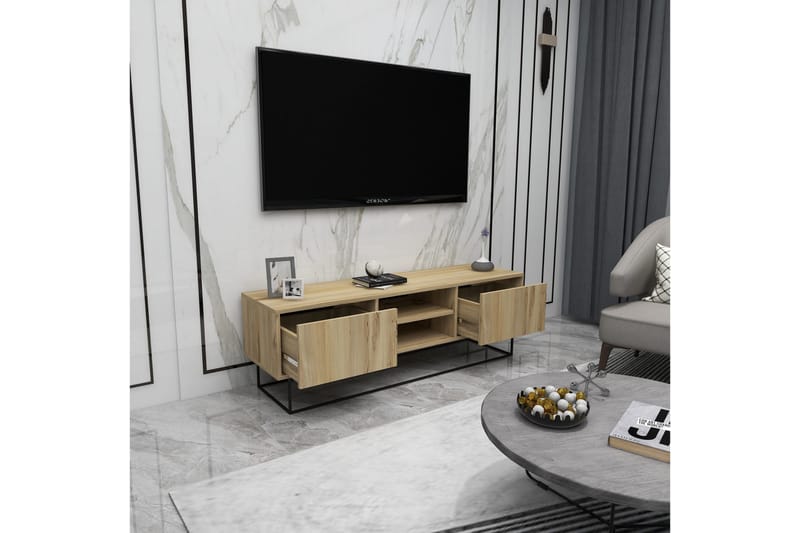 Desgrar Tv-bänk 140x50 cm - Flerfärgad - Möbler - Tv möbel & mediamöbel - TV bänk & mediabänk