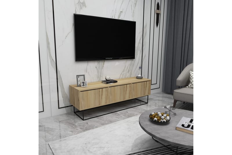Desgrar Tv-bänk 140x50 cm - Flerfärgad - Möbler - Tv möbel & mediamöbel - TV bänk & mediabänk