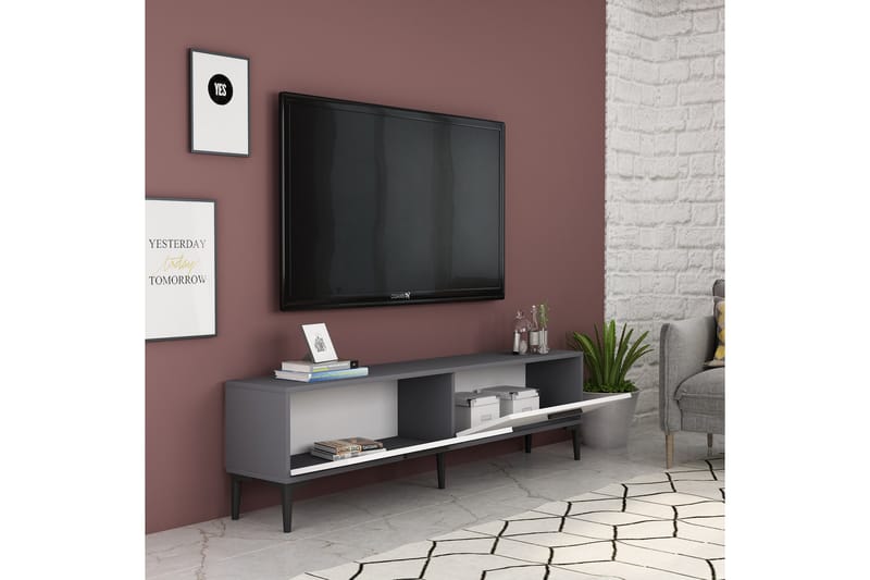 Desgrar Tv-bänk 150x45 cm - Antracit - TV bänk & mediabänk