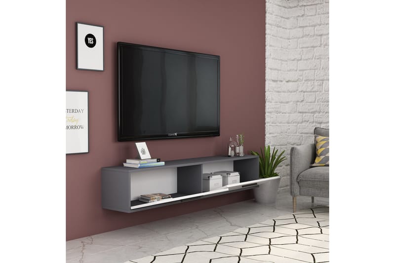 Desgrar Tv-bänk 150x45 cm - Antracit - Möbler - Tv möbel & mediamöbel - TV bänk & mediabänk