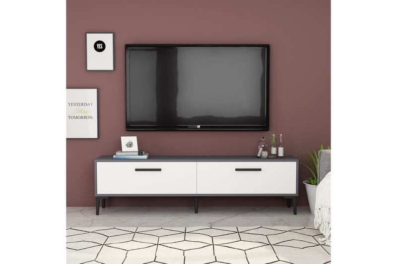 Desgrar Tv-bänk 150x45 cm - Antracit - TV bänk & mediabänk