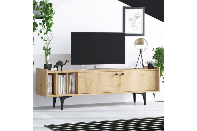 Desgrar Tv-bänk 150x47 cm - Blå - Möbler - Tv möbel & mediamöbel - TV bänk & mediabänk